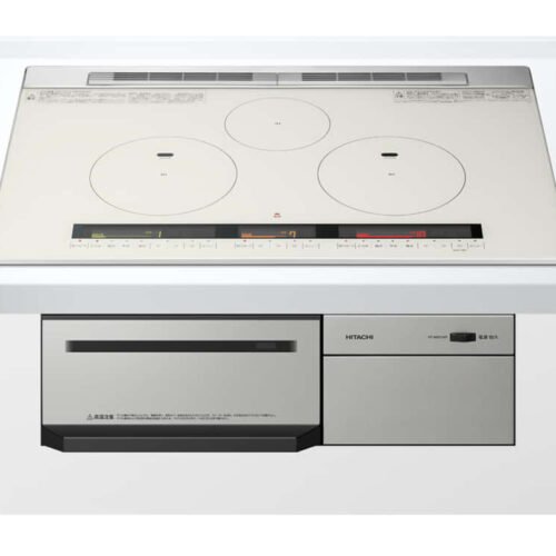 Bếp từ Nhật nội địa Hitachi HT-M8STWF size 75cm ( màu bạc )